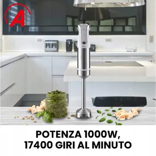 ARDES ARMIX02 NEO Professional Staafmixer 4 Messen RVS 2 Snelheden — miniatuur 5