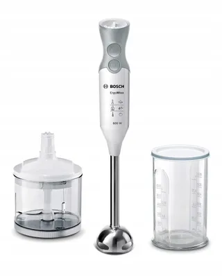 BOSCH ErgoMixx Staafmixer 600W Stalen Beker Ergonomisch Design