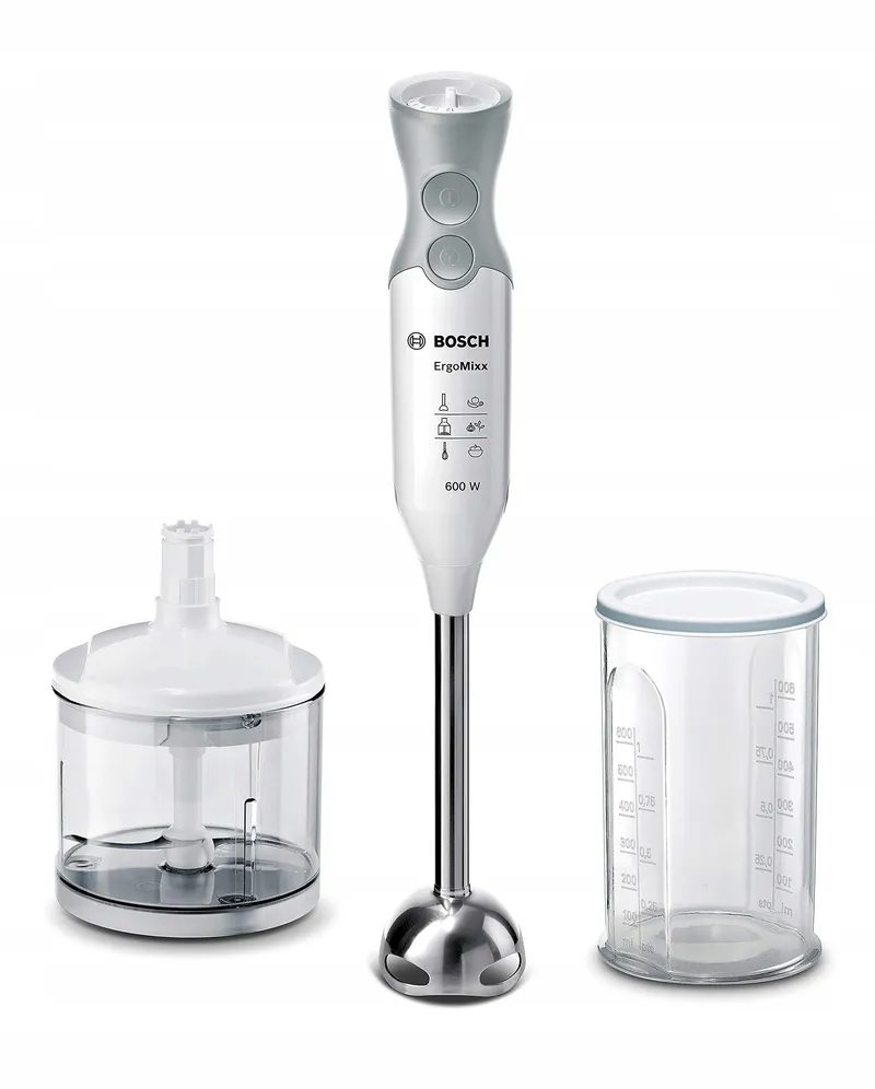 BOSCH ErgoMixx Staafmixer 600W Stalen Beker Ergonomisch Design — foto 1