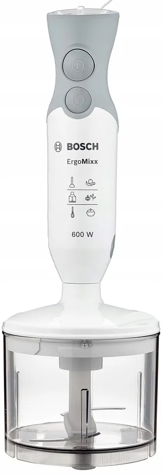 BOSCH ErgoMixx Staafmixer 600W Stalen Beker Ergonomisch Design — miniatuur 2