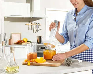 BOSCH ErgoMixx Staafmixer 600W Stalen Beker Ergonomisch Design — miniatuur 8