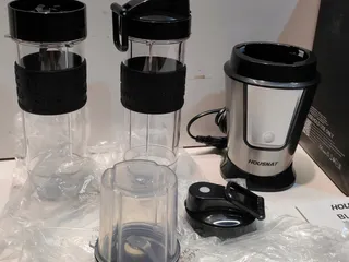 HOUSNAT Smoothie Maker 500W Met Molen 2 Tritan Flessen 570ml — miniatuur 11