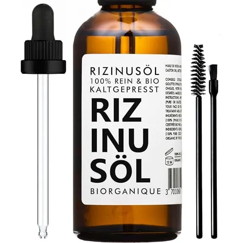 Bio Ricinusolie 100% Natuurlijk Koudgeperst 50ml — foto 2