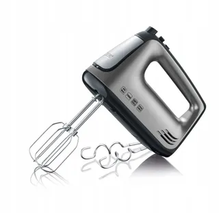 SEVERIN HM 3832 Handmixer 400W 5 Standen RVS Grijs Zwart
