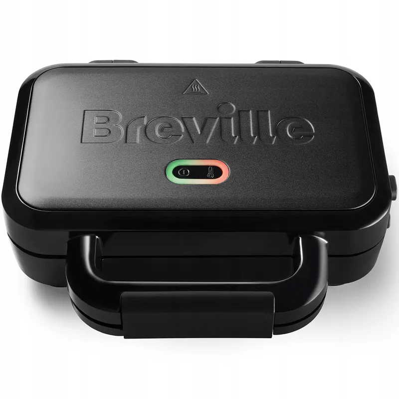 BREVILLE Ultimate Sandwichmaker Diepe Platen Roestvrij Staal Zwart — foto 1