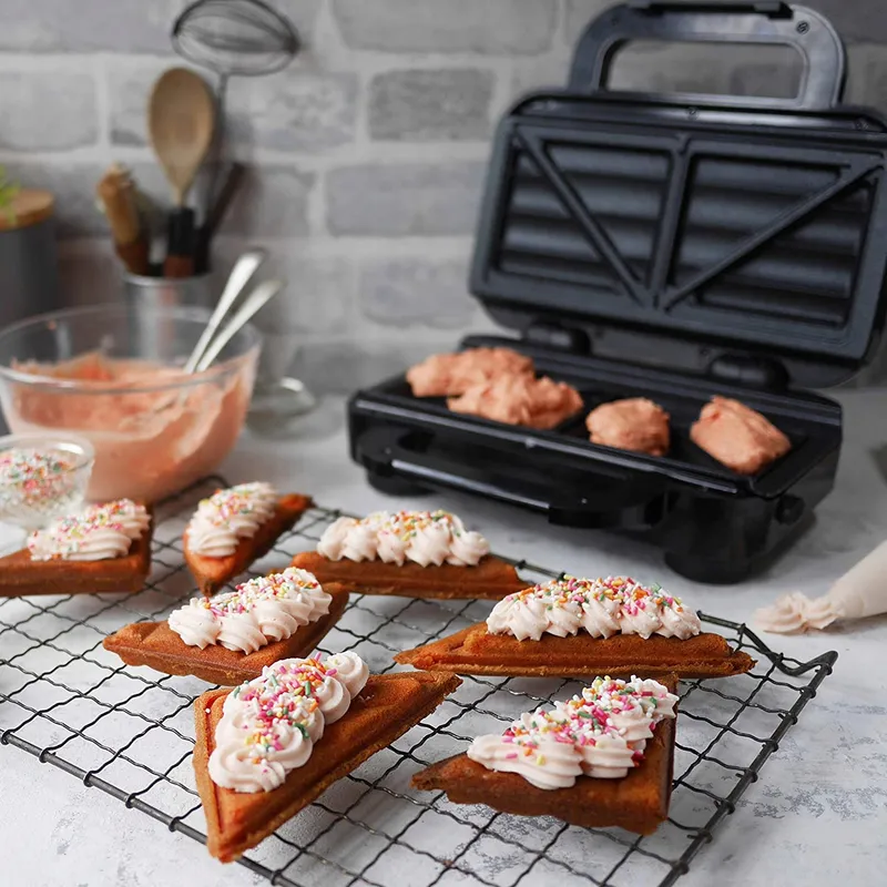 BREVILLE Ultimate Sandwichmaker Diepe Platen Roestvrij Staal Zwart — foto 11