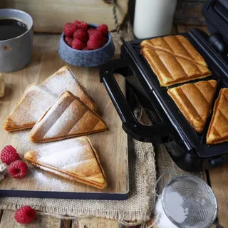 BREVILLE Ultimate Sandwichmaker Diepe Platen Roestvrij Staal Zwart — miniatuur 4