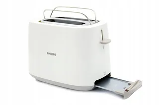 PHILIPS Broodrooster 2 Sneetjes 8 Standen Opzetrek Ontdooifunctie Wit — miniatuur 14