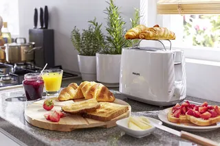 PHILIPS Broodrooster 2 Sneetjes 8 Standen Opzetrek Ontdooifunctie Wit — miniatuur 10