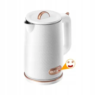 OLEGA Elektrische Waterkoker 1,8L 1500W RVS — miniatuur 1