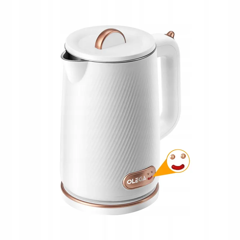 OLEGA Elektrische Waterkoker 1,8L 1500W RVS — foto 1