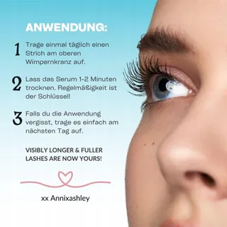 ANNIXASHLEY Wimperserum Biotine Peptiden 6-8 Weken — miniatuur 6