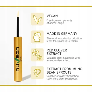 NUVEGA Lash Veganistisch Wimperserum Zonder Dierlijke Producten — miniatuur 5