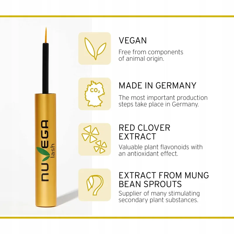 NUVEGA Lash Veganistisch Wimperserum Zonder Dierlijke Producten — foto 5