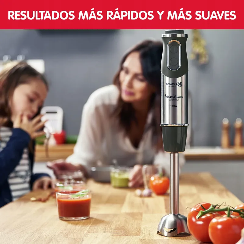 MOULINEX Quickchef Staafmixer 3-in-1 Powelix Technologie RVS — foto 6