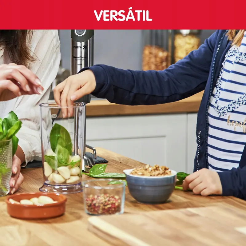 MOULINEX Quickchef Staafmixer 3-in-1 Powelix Technologie RVS — foto 5