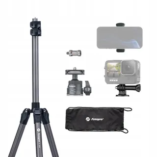 FOTOPRO Statief 208cm 360° Balhoofd Voor Camera En Telefoon — miniatuur 1