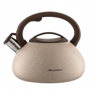 FLORINA Waterkoker 2,5L RVS Theeketel LAVA Beige