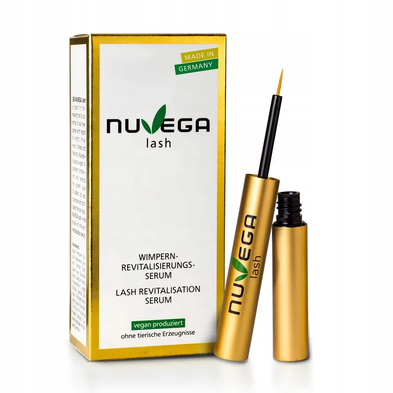 NUVEGA LASH Veganistisch Wimperserum Wimpergroei 3ml Made In Germany — foto 1