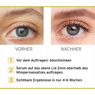 NUVEGA LASH Veganistisch Wimperserum Wimpergroei 3ml Made In Germany — miniatuur 4