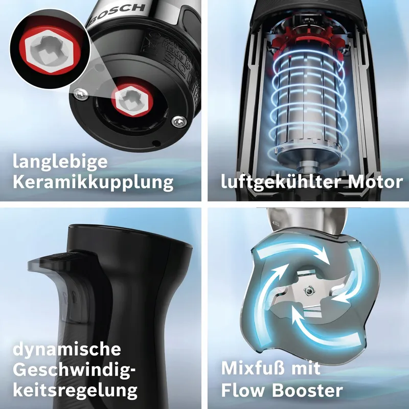 BOSCH ErgoMaster Serie 6 Staafmixer 1000W — foto 4