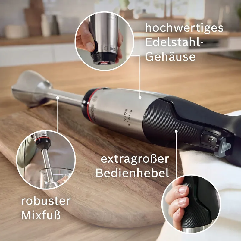 BOSCH ErgoMaster Serie 6 Staafmixer 1000W — foto 6