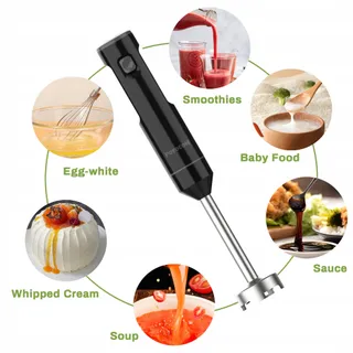 POYOCOM Draadloze Staafmixer USB-C Kabel Smoothie Soep — miniatuur 4