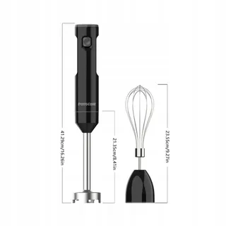 POYOCOM Draadloze Staafmixer USB-C Kabel Smoothie Soep — miniatuur 6