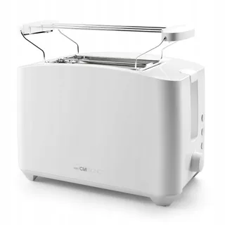 CLATRONIC Broodrooster 2 Sneetjes Liftfunctie Opwarmfunctie Wit — miniatuur 1