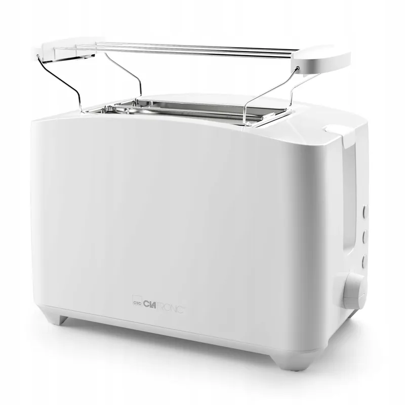 CLATRONIC Broodrooster 2 Sneetjes Liftfunctie Opwarmfunctie Wit — foto 1