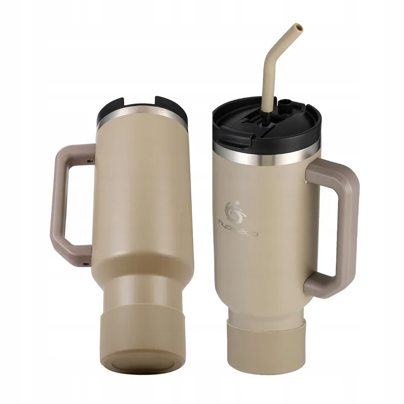HYDRO2GO Thermosbeker met Rietje 1200ml BPA-vrij Warm Koud — foto 5