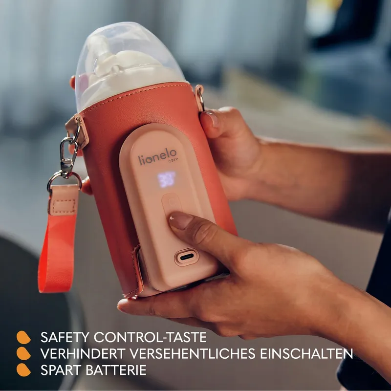 LIONELO Thermup Go Evo Flessenwarmer USB-C LCD 5 Temperaturen — foto 6