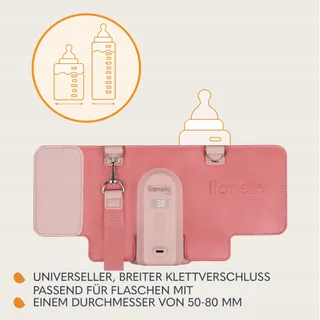 LIONELO Thermup Go Evo Flessenwarmer USB-C LCD 5 Temperaturen — miniatuur 4