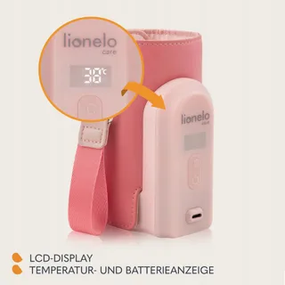 LIONELO Thermup Go Evo Flessenwarmer USB-C LCD 5 Temperaturen — miniatuur 3