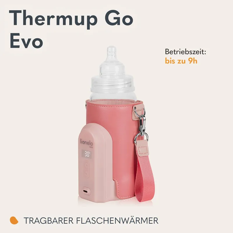LIONELO Thermup Go Evo Flessenwarmer USB-C LCD 5 Temperaturen — foto 2