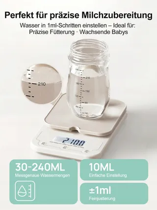 KOSTTE Slimme Flessenwarmer 1,5L Snelle Bereiding — miniatuur 5