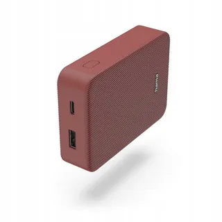 HAMA Powerbank 10000mAh USB C USB A LED Indicator Rood — miniatuur 1