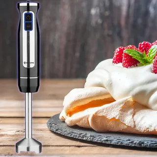 BEHOME Staafmixer Roestvrij Staal 800W 8 Snelheden LED — miniatuur 4