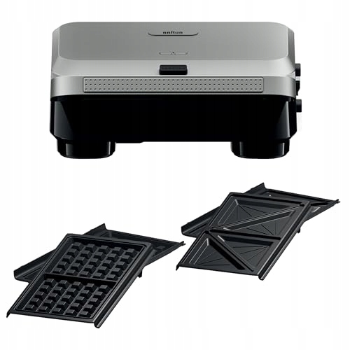 BRAUN SnackMaker 5 SM5005 Grill Wafelijzer 800W Zilver