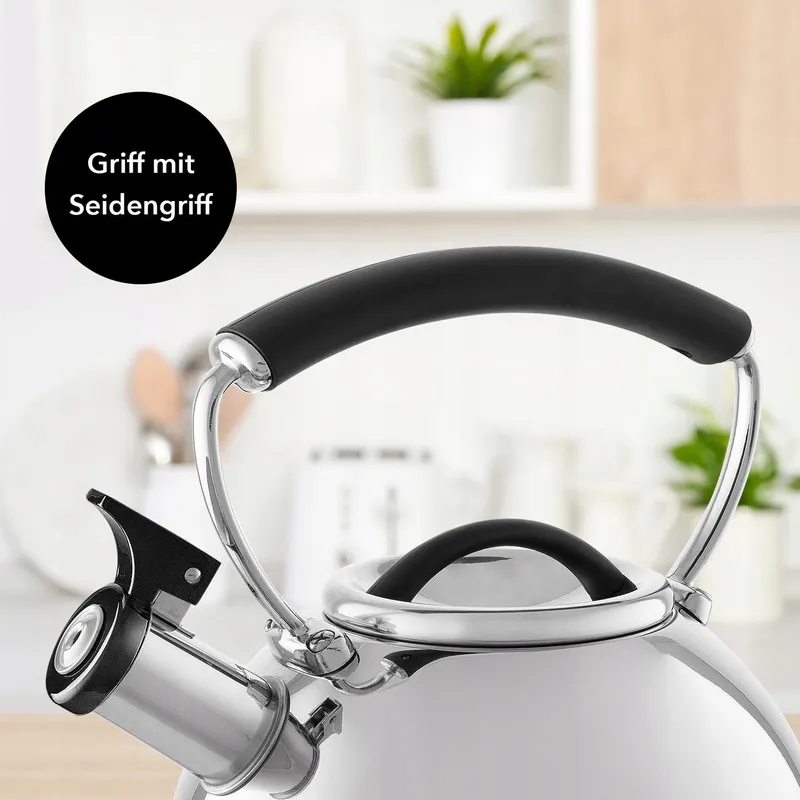 FLORINA Asta Fluitketel 2,3L Roestvrij Staal Inductie — foto 4