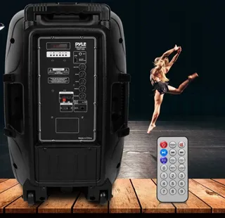 PYLE Draagbare Karaoke Machine Bluetooth 800W Party LED — miniatuur 10