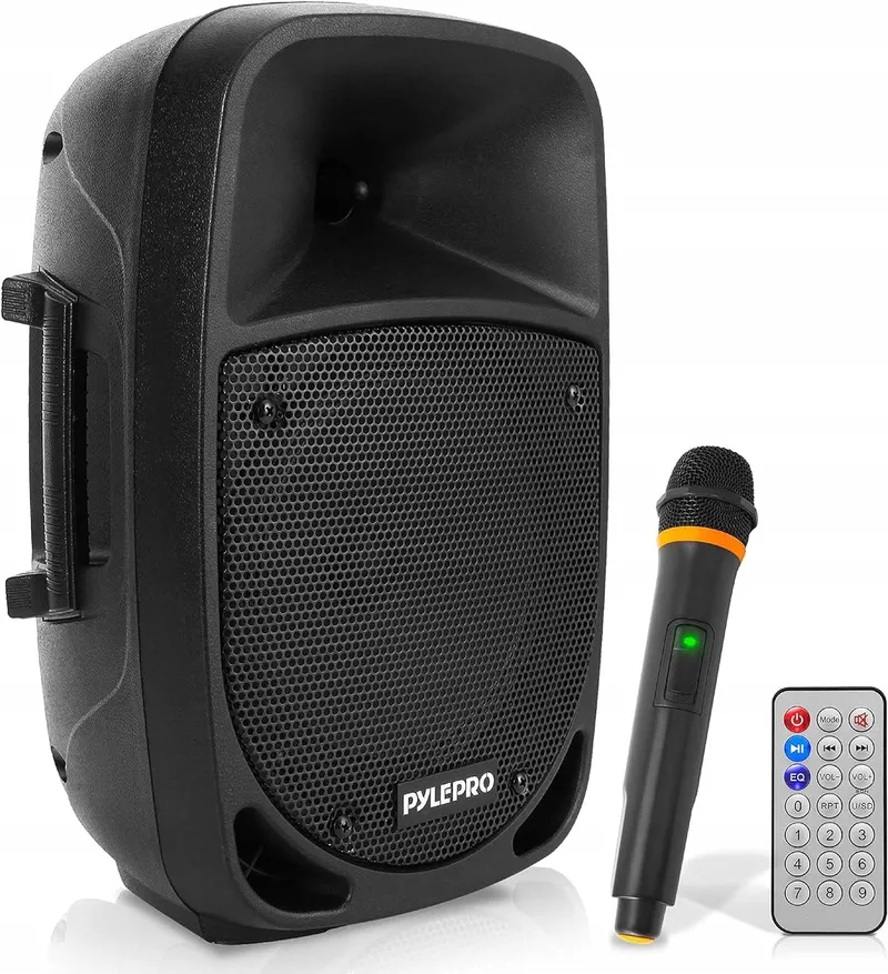 PYLE Draagbare Karaoke Machine Bluetooth 800W Party LED β foto 1