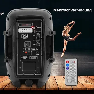 PYLE Draagbare Karaoke Machine Bluetooth 800W Party LED — miniatuur 2