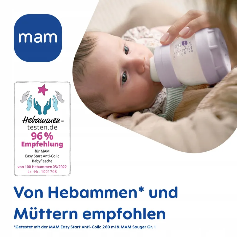 MAM Easy Start Anti-koliek Fles Baby 2 Stuks 160ml Dino — foto 6