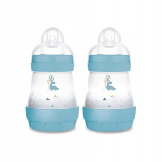 MAM Easy Start Anti-koliek Fles Baby 2 Stuks 160ml Dino — miniatuur 1
