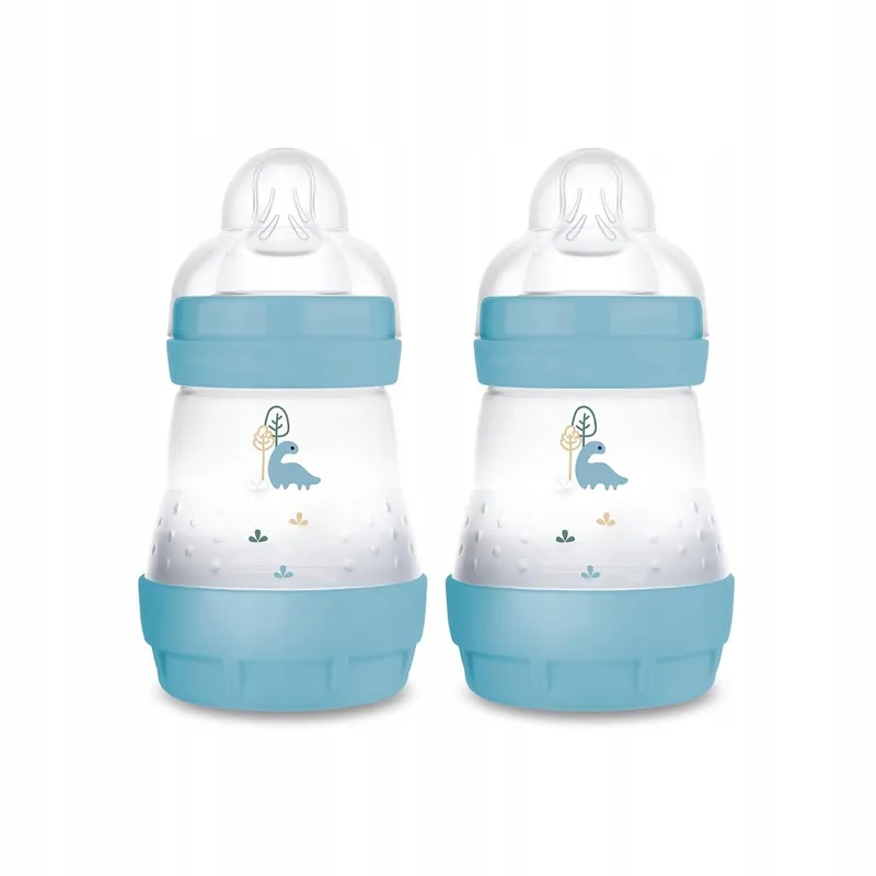 MAM Easy Start Anti-koliek Fles Baby 2 Stuks 160ml Dino — foto 1