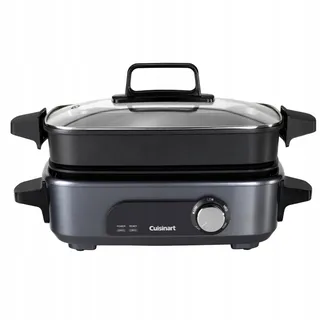 CUISINART Multicooker 5-in-1 Grillen Bakken Stomen Grijs — miniatuur 1