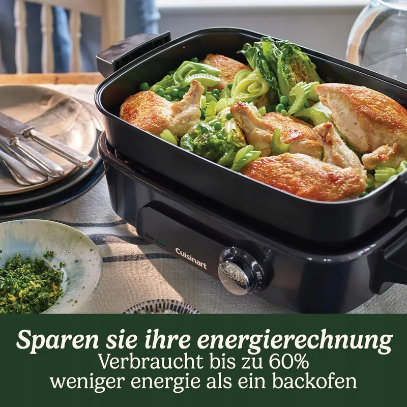 CUISINART Multicooker 5-in-1 Grillen Bakken Stomen Grijs — foto 6