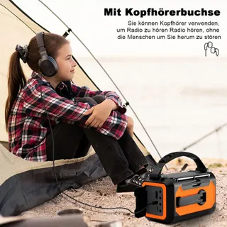 SOLARIS Noodradio 12000mAh Zonnepaneel AM/FM SOS — miniatuur 7