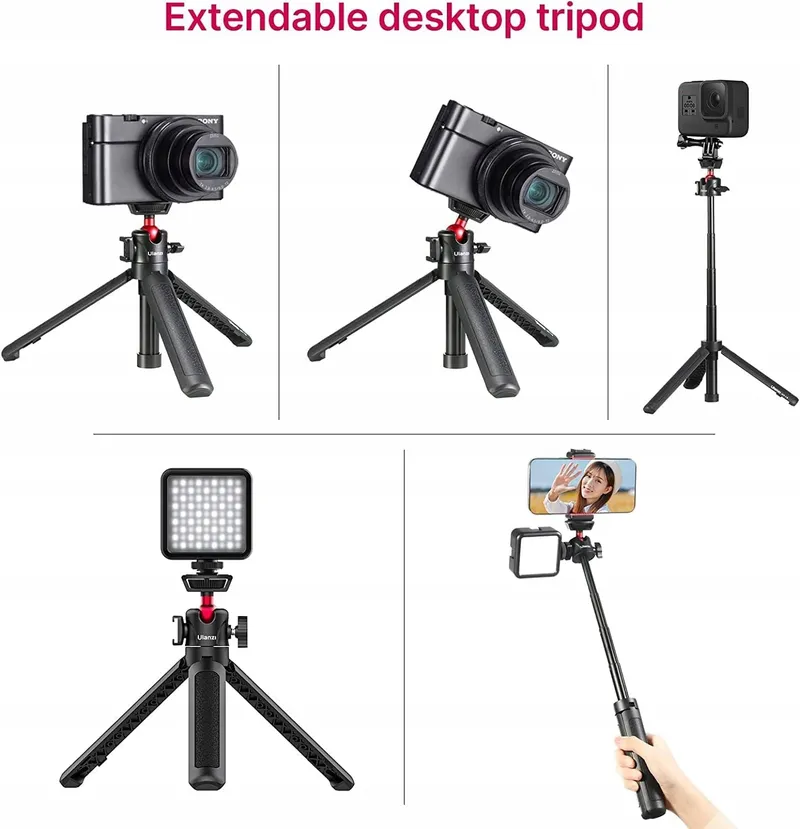 ULANZI MT-16 Selfiestick Statief Met Afstandsbediening Telefoon Camera — foto 2